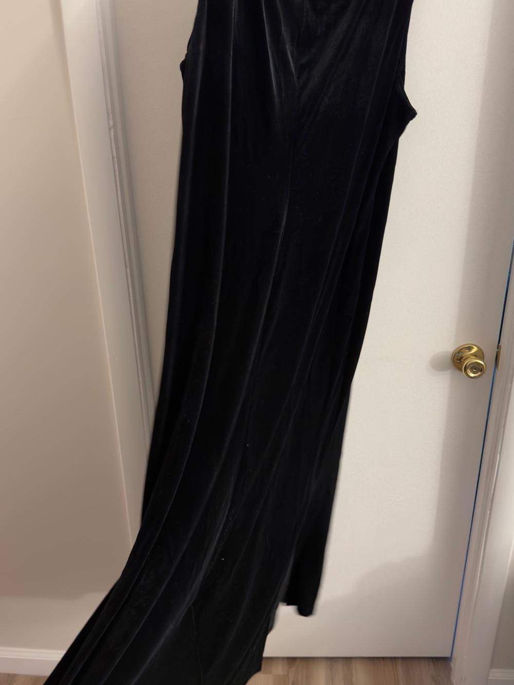 black velvet dress size 24W - Picture 3 of 5